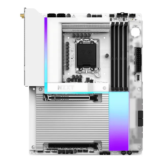 Tarjeta Madre Nzxt N9 Z890 Blanca Socket 1851 N9-z89xt-w1 Color Blanco