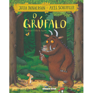 Livro O Grúfalo De Julia Donaldson Da Editora Brinque-book Capa Mole Livro O Grúfalo De Julia Donaldson Da Editora Brinque-book Capa Mole