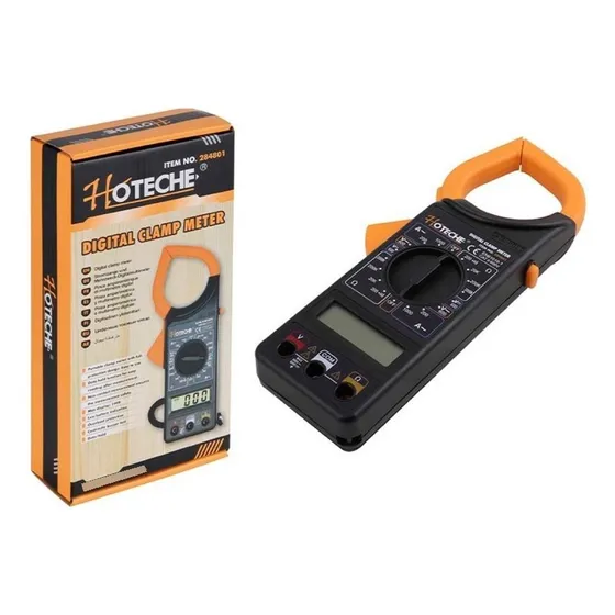 Voltiamperimetro Multimetro De Pinza Digital 9v Gancho Grand