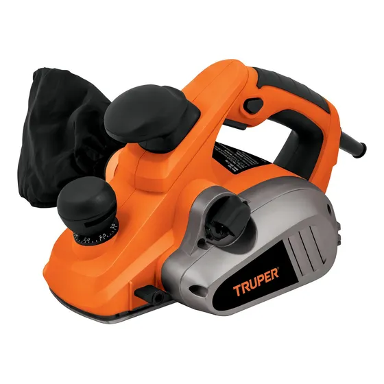 Cepilladora eléctrica de mano Truper CEPEL-3-1/4A3 8.3cm 110V Naranja
