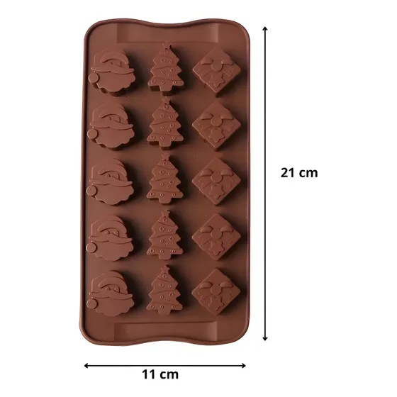 Moldes De Chocolate Navideños Moldes Silicona Chocolate Navidad Media Moldes De Chocolate Molde De Silicona Molde Navidad Moldes Para Navidad Molde Navideños Molde 15 Cavid 110710 Pasteleriacl