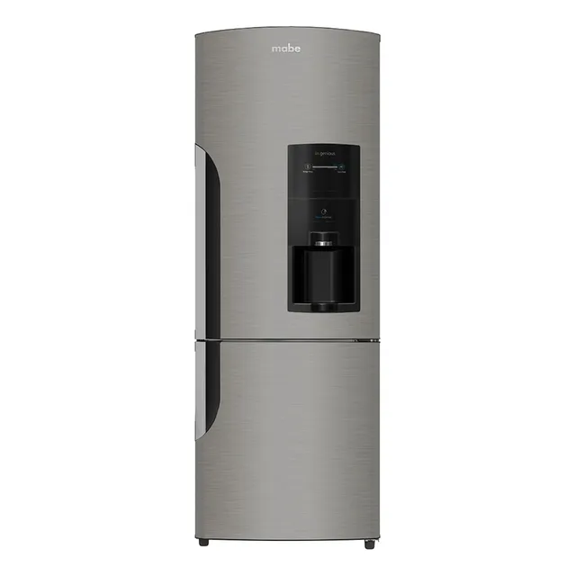 Refrigerador Bottom Freezer 400l Inox Mate Mabe Rmb400ibmrm0 Mate