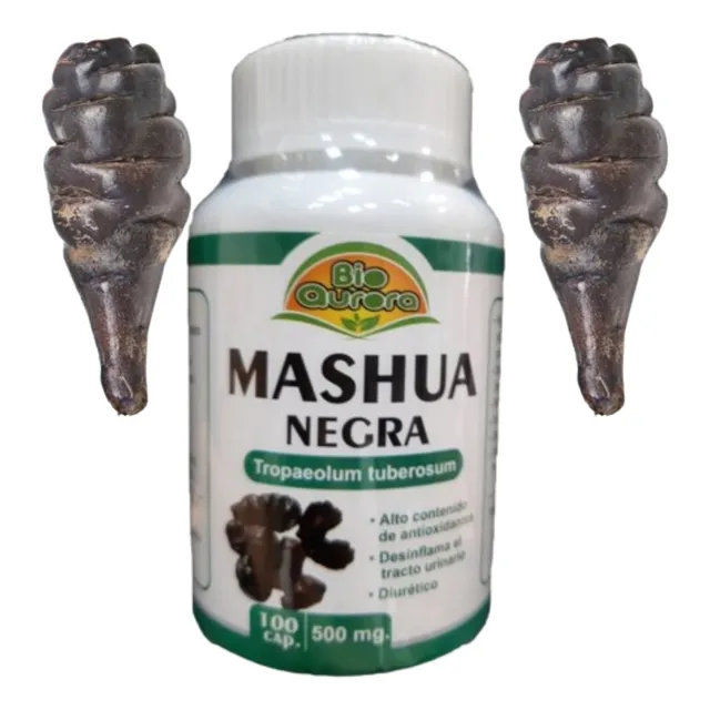 Mashua Negra 100 Capsulas X 500mg - Con Registro Sanitario