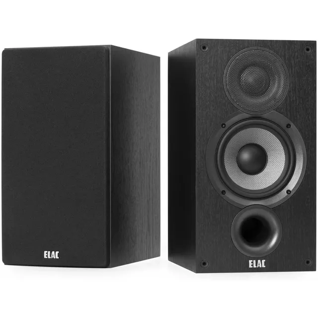 Elac Debut 2.0 B5.2 Altavoces Para Estantería, Color Negro