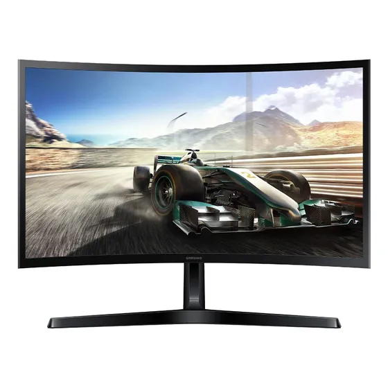Monitor Gamer Curvo Samsung 27 D366 100hz Fhd Ls27d366galx Color Negro