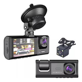Câmera De Carro Tripla Filma Frente Passageiro E Ré C/ Nf Câmera De Carro Tripla Filma Frente Passageiro E Ré C/ Nf