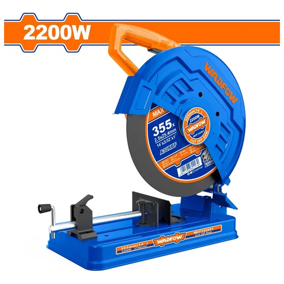 Sierra Sensitiva 14 PuLG 2200w Wadfow Industrial Wcf153551 Color Azul