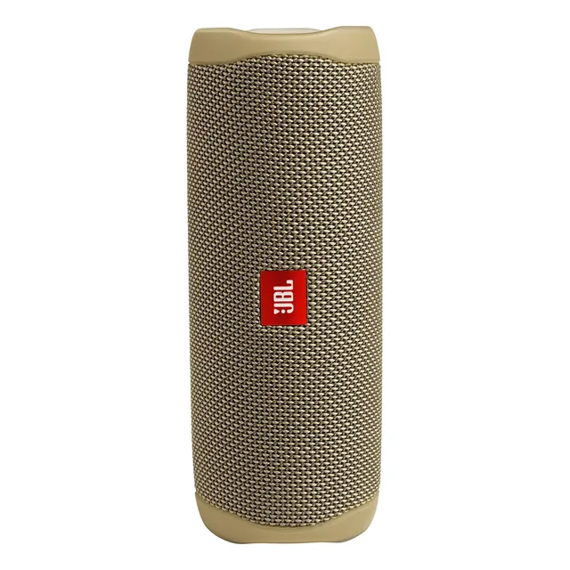 Parlante JBL Flip 5 portátil con bluetooth waterproof sand