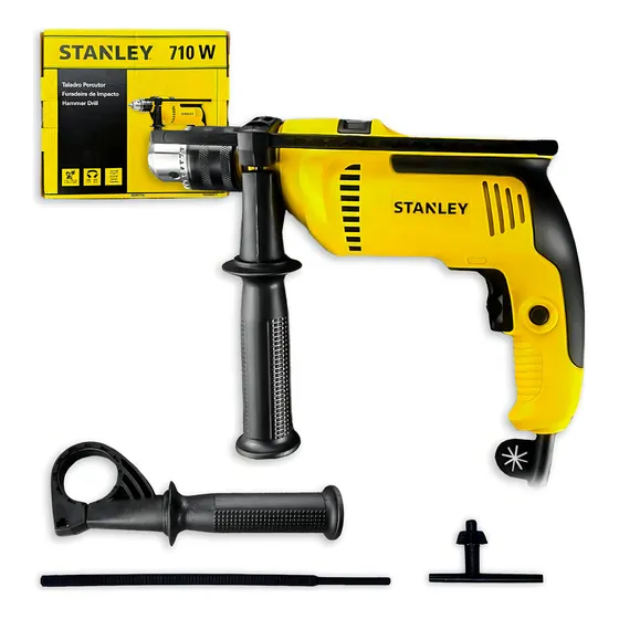 Furadeira de Impacto Stanley SDH710 Potência 710W 220V