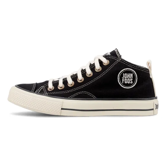 Zapatilla De Media Caña John Foos 164 Flashback Negro