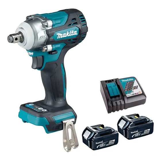 Chave Impacto Bateria 18v 1/2 Dtw300 2bat 5ah Biv Makita