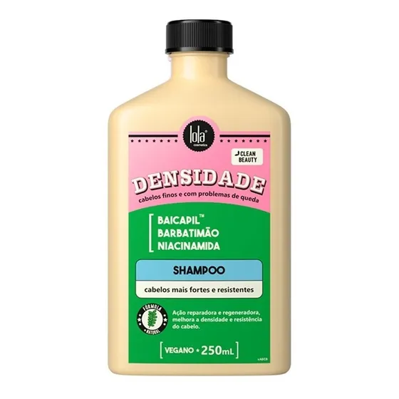 Shampoo Cabello Fino Densidad Lola Cosmetics 250 Ml