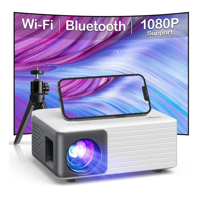 Mini Proyector Video Beam Led Wifi Lumens + Soporte