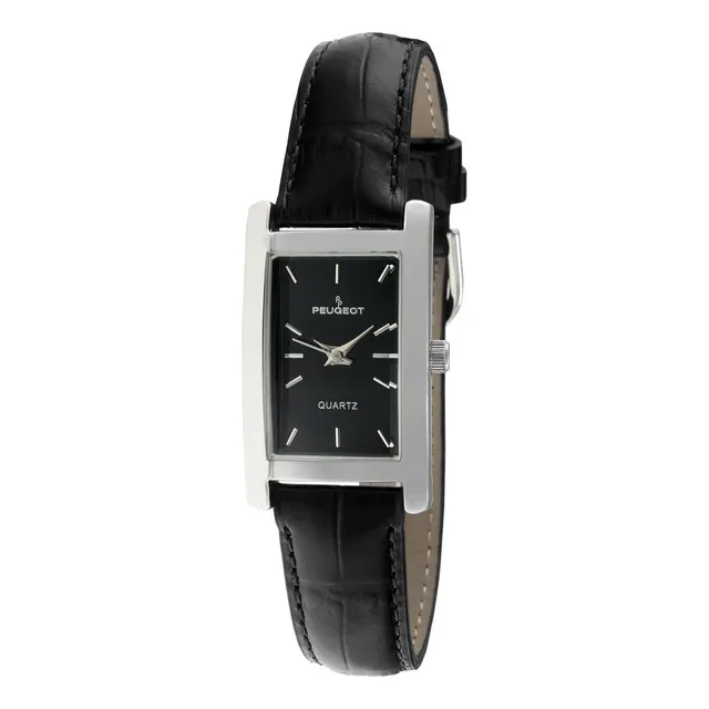 Peugeot Mujeres Rectangular H Shape Wrist Watch Con D2bsk