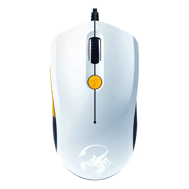 Mouse Genius Gx Gaming Scorpion M6-600 Blanco Con Cable
