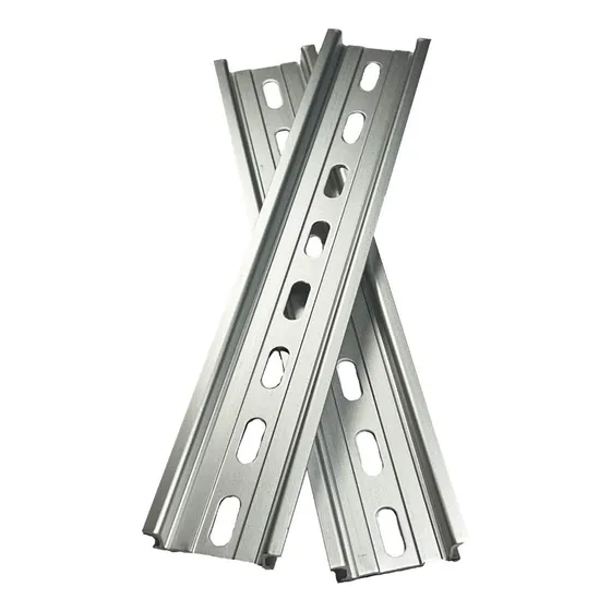 Riel Din Aluminio Ranurado 2 Pieza Rohs 7.9 in Largo Ancho