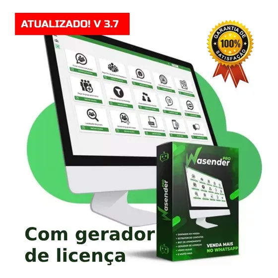 Wasender 3.5 Robô Whatsapp - Chatbot Disparador Extrator!