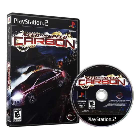 Jogo Repro Need For Speed Carbon - Ps2 Mídia Física