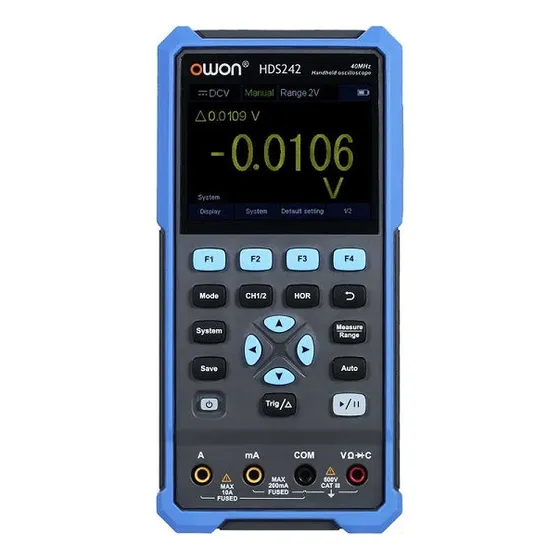 Osciloscopio Portatil 40mhz, Con Multimetro 2ch, Facturable