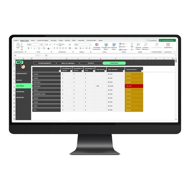 Planilha De Gestão De Banca De Apostas Em Excel