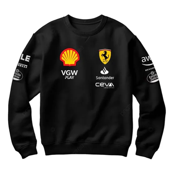 Suéteres Ferrari Racing Carros Autos Algodón Unisex