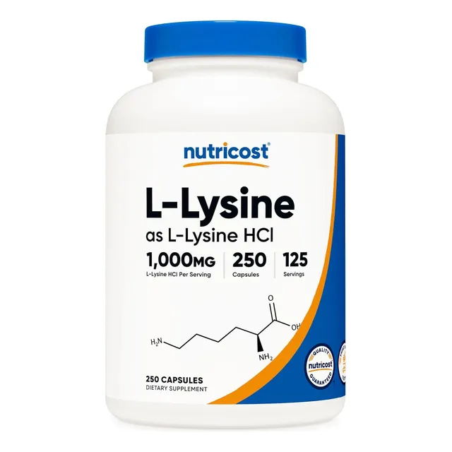L-lisina L-lysine | 1000mg Usa 