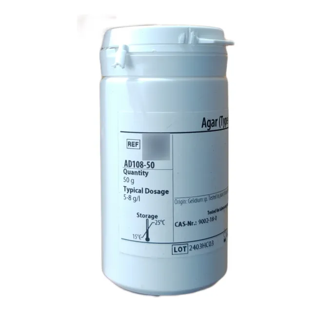 Agar Agar 50-500g Cultivo In Vitro, Cultivo De Células, Etc