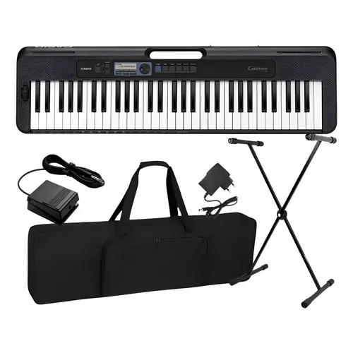 Teclado Casio Wk 6600 Preto Workstation 76 Teclas Wk-6600