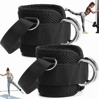 Par Grilletes Para Tobillo Con Talonera Gym Abductor Gluteo Par Grilletes Para Tobillo Con Talonera Gym Abductor Gluteo