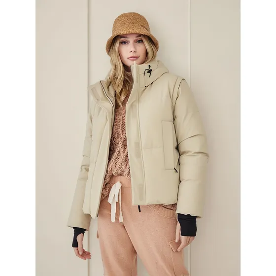 Campera Mujer Parka Croft Puffer Mujer Otoño/invierno Bone