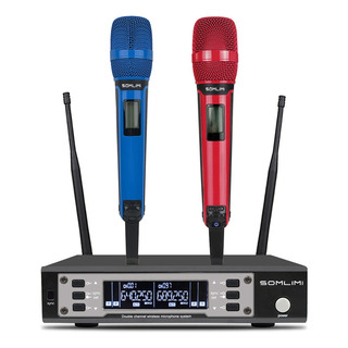 Sistema De Microfone Sem Fio Profissional Somlimi Ew135g4 Sistema De Microfone Sem Fio Profissional Somlimi Ew135g4