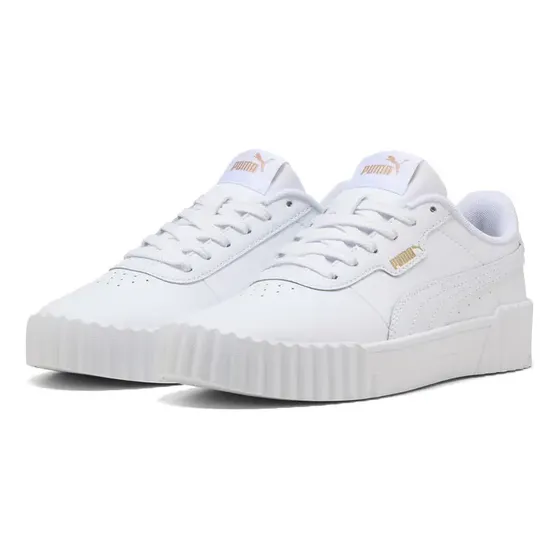 Zapatilla Puma Carina 3.0 Jr Blanco Joven