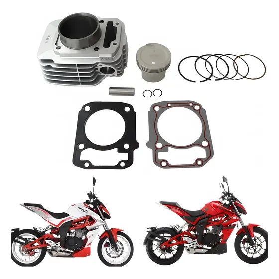 Kit De Cilindro Completo Para Italika Vort-x 200 Piston