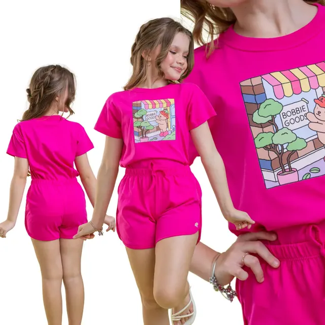 Conjunto Infantil Juvenil Menina Boobiegood