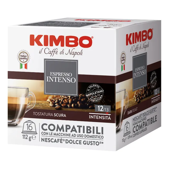 Kimbo Intenso 16 Caps Compatible Dolce Gusto