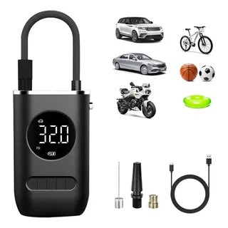 Bomba De Ar Com Led Compressor Pneu Carro Moto Digital Bomba De Ar Com Led Compressor Pneu Carro Moto Digital