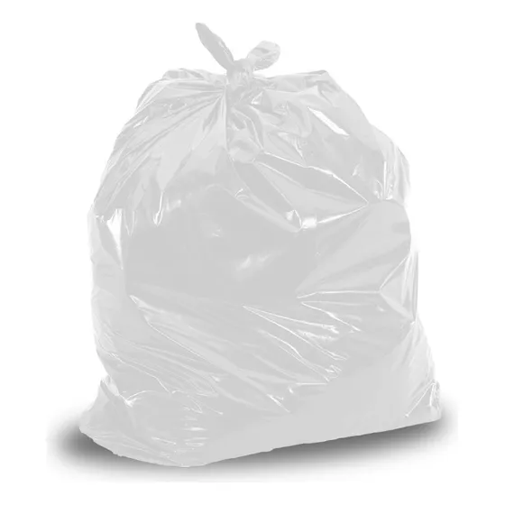 Saco De Lixo Branco 30 Litros Forte - 100 Unidades
