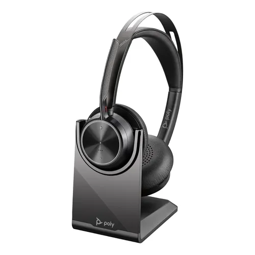 Fone De Ouvido Bluetooth Poly Voyager 5200 Uc Com Limpador G