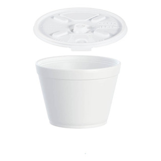 Contenedor Térmico 6 Onzas 6sj12 C/100 Con Tapa Contenedor Térmico 6 Onzas 6sj12 C/100 Con Tapa