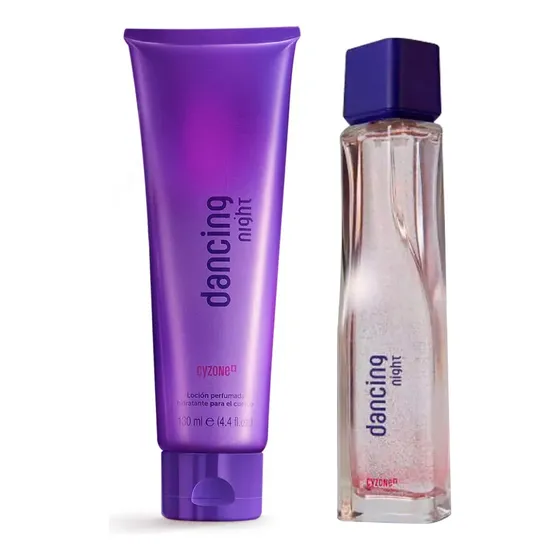 Set  Dancing Night Colonia 90 Ml + Crema Perfumada