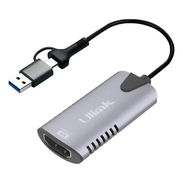 Capturadora Video Hdmi 4k Usb 3.0 Usb A Usb C Ulink Ul-adv2