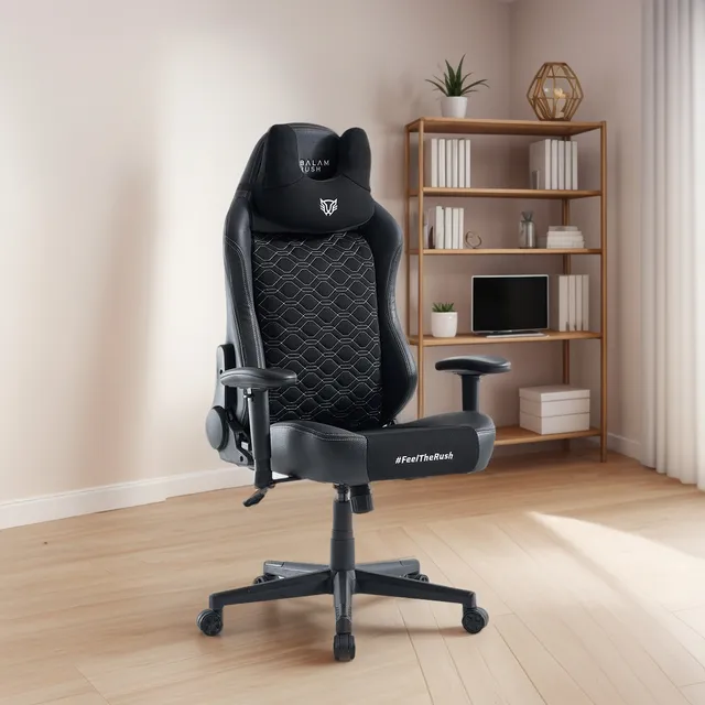 Silla Gamer Thunder Euphoria V1 Hasta 120 Kg Azender Negro