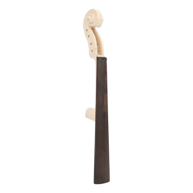 Diapasón Para Violín, Mástil, Madera De Arce Y Ébano, Negro