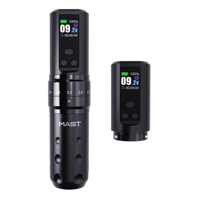 Mast Fold2 Pro Tattoo Gun, Wireless Rotary Tattoo Pen 8x1xk
