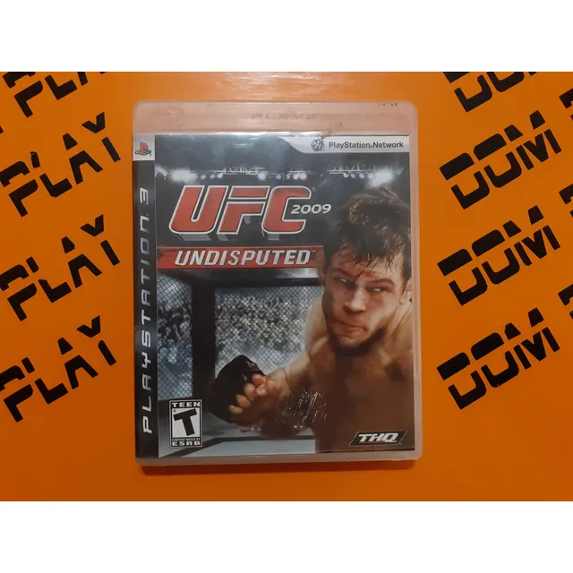 Ufc 2009 Undisputed Ps3 (detalles Disco) Físico Dom Play