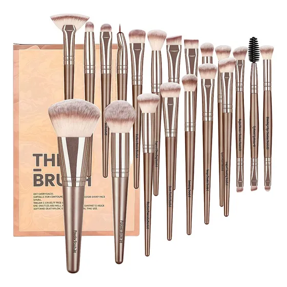 Kit 20 Set De Brochas De Maquillaje Profesional Fcbox Fc5748