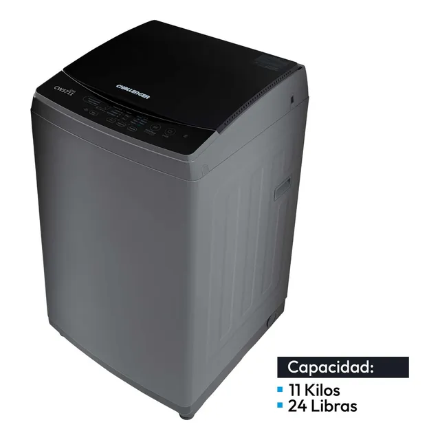 Lavadora Automatica Dark Gray Carga Superior 11kg Color Gris oscuro 110V