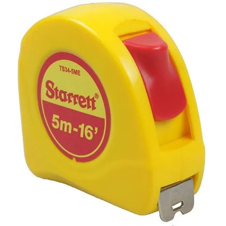 Trena 5 Metros Mm/pol. Profissional De Bolso Starrett Trena 5 Metros Mm/pol. Profissional De Bolso Starrett