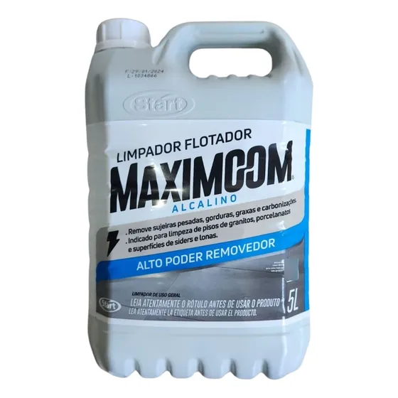 Flotador Start Maximoon Alcalino 5l Limpa Tudo Desengraxa