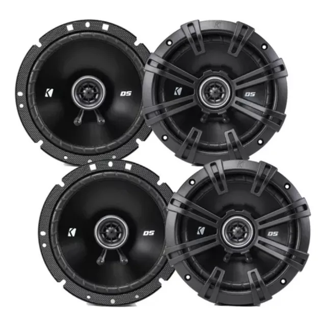 Kit De 4 Bocinas Kicker 6.5 Pulgadas 240 Watts Dsc6504